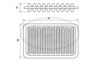 SCT Germany SB 2312 Air Filter